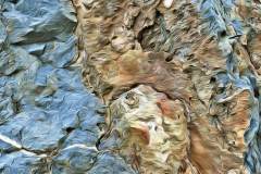 Felsen- und Stein-Textur, im Photo-to-ART Stil.