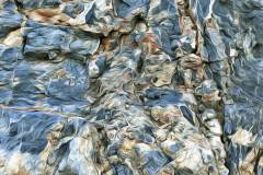 Felsen- und Stein-Textur, im Photo-to-ART Stil.