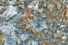Felsen- und Stein-Textur, im Photo-to-ART Stil.