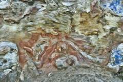 Felsen- und Stein-Textur, im Photo-to-ART Stil.
