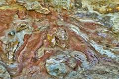 Felsen- und Stein-Textur, im Photo-to-ART Stil.