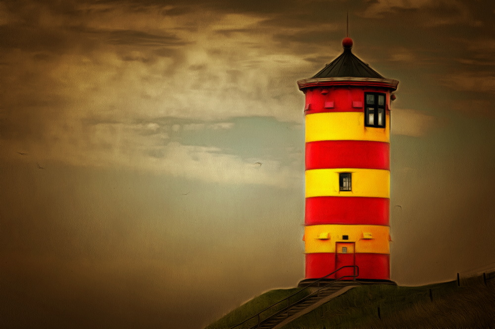 Foto | Bild: Pilsumer Leuchtturm in Krummhörn - Greetsiel